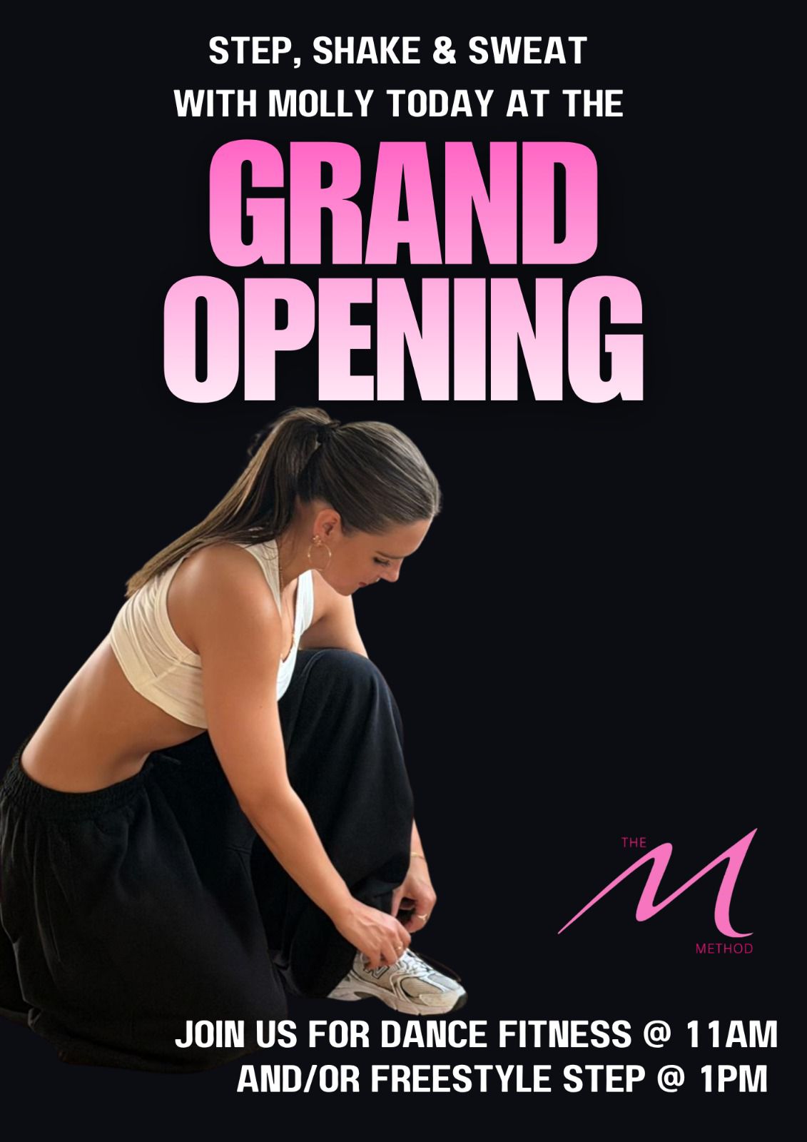The M Method Grand Opening — Step, Shake and Sweat with Molly